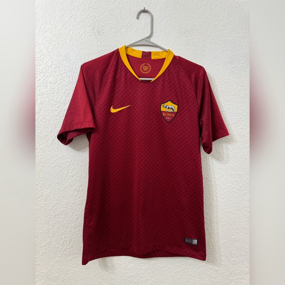 Nike AS Roma 2018-2019 Soccer Futbol Home Mac Shirt Jersey - S